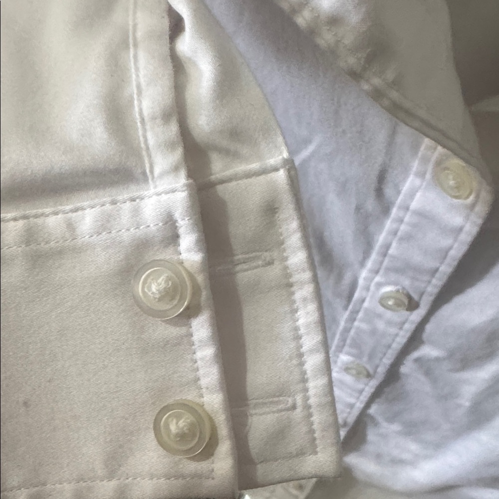 Banana Republic white Non-Iron Fitted Shirt - Picture 4 of 5